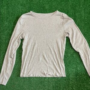 Wild Fable Gray Long Sleeve Women's Top